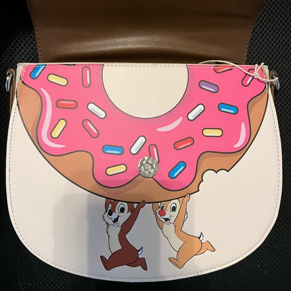Loungefly Handbags - Chip and Dale Loungefly, Crossbody purse